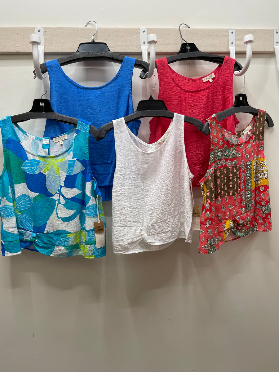 Regatta Button Back Tank by Escape