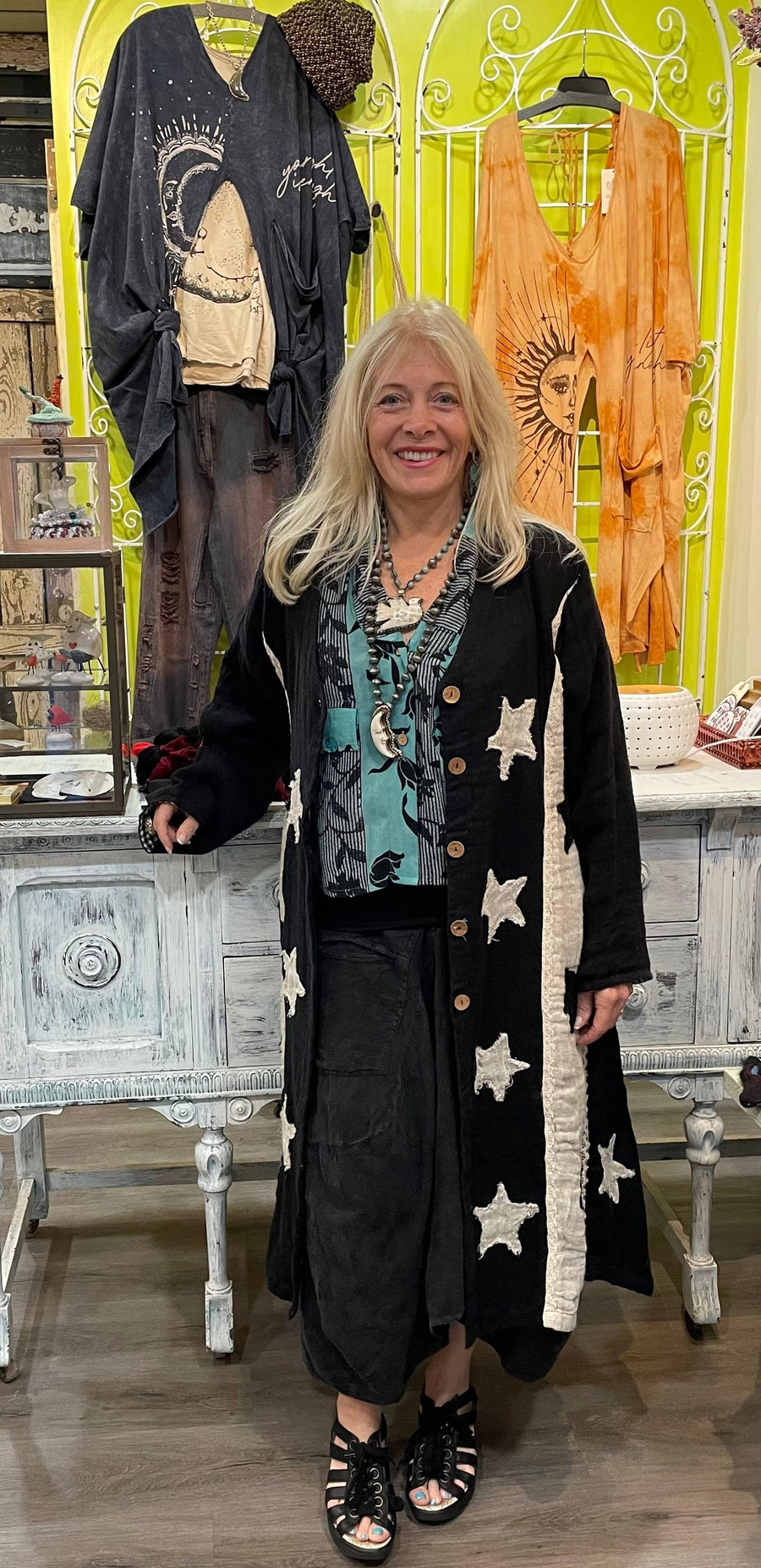 Clarity Crop Button Down by Kantha Bae One Size - Robin Boutique-Boutique 