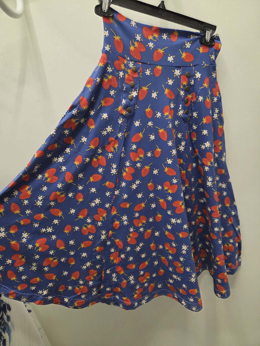 Devonport Skirt in Fragola Print by Effie's Heart