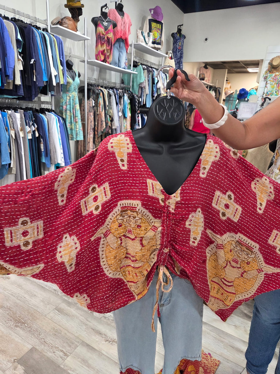 Kantha Butterfly Top #180 by Kantha Bae