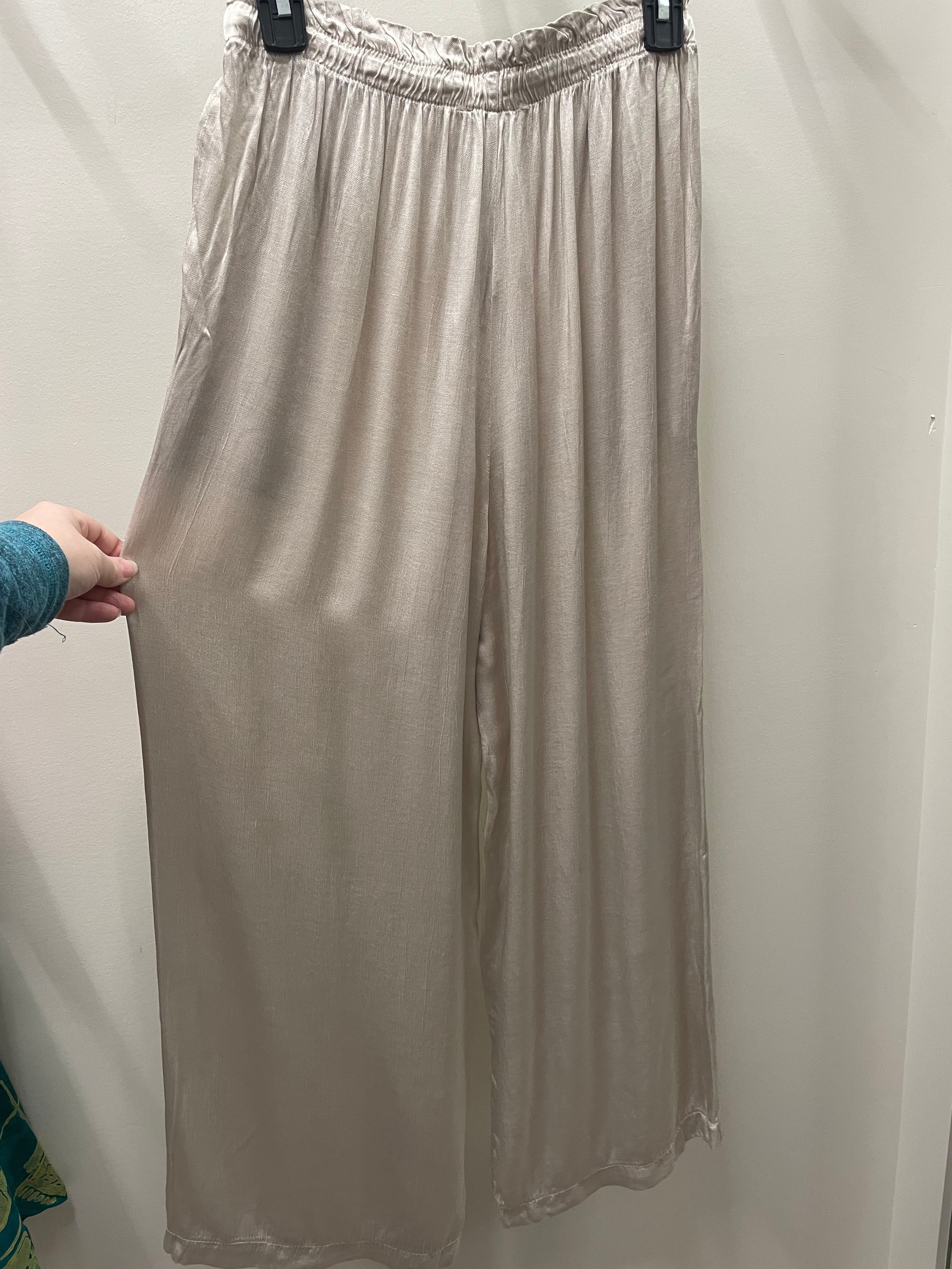 Silk Palazzo Pant