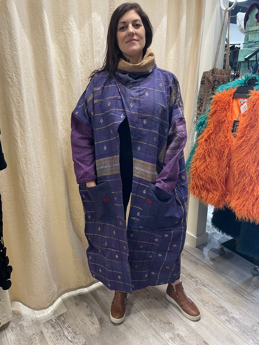 Cowl Split Pullover #903 by Kantha Bae