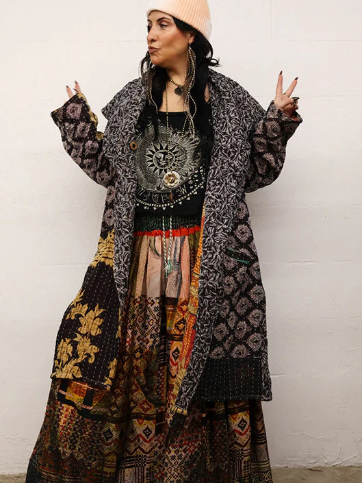 Koverlet Nomad Coat by Kantha Bae Robin Boutique