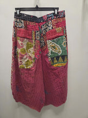 Kantha Sunrise Crop Pants "Duckie" by Jaded Gypsy Robin Boutique