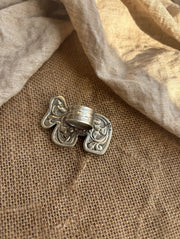 Carved Donkey Statement Adjustable Ring by Tara Gasparian