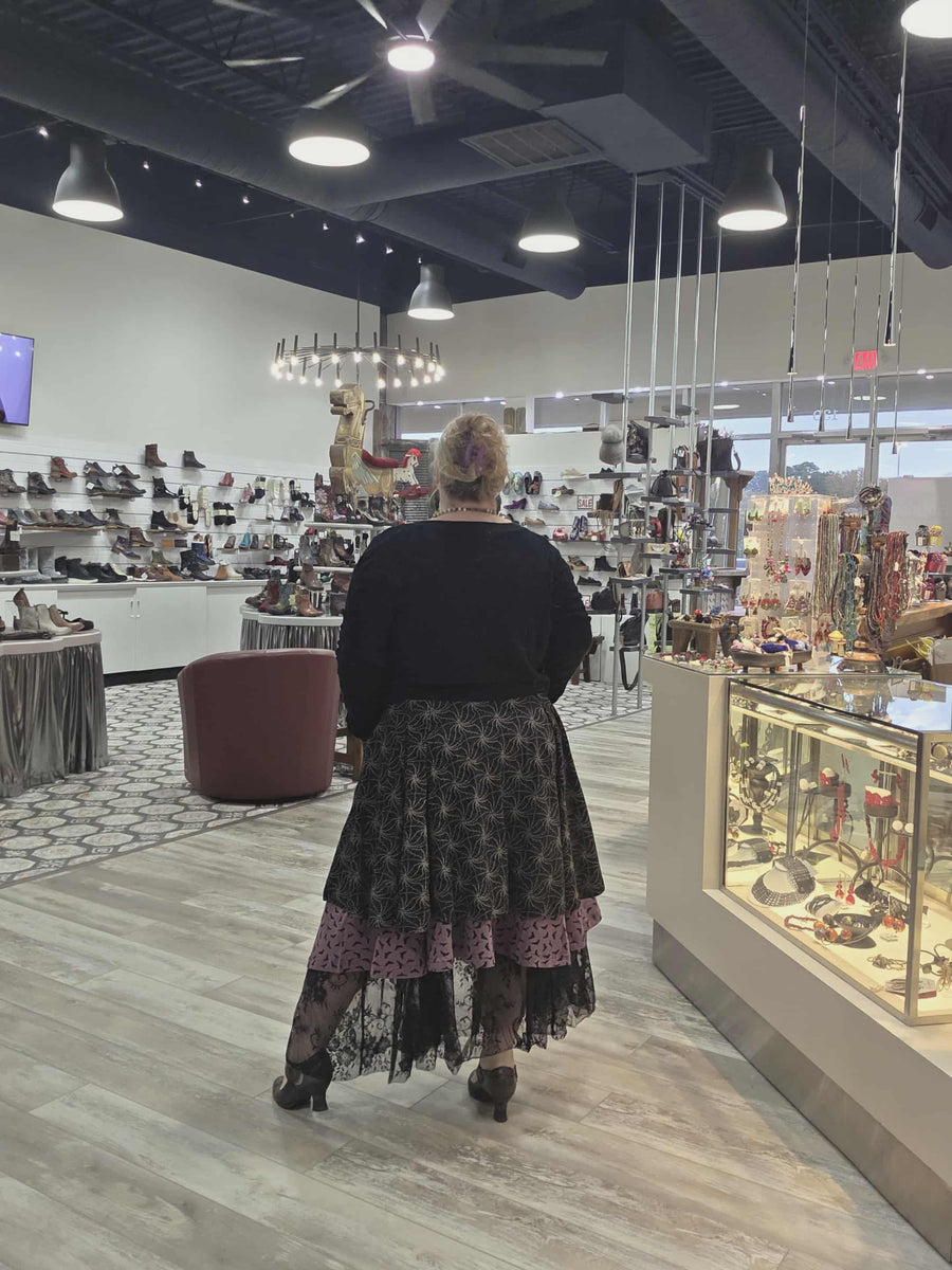 Poem Dress in Web Print by Effie's Heart