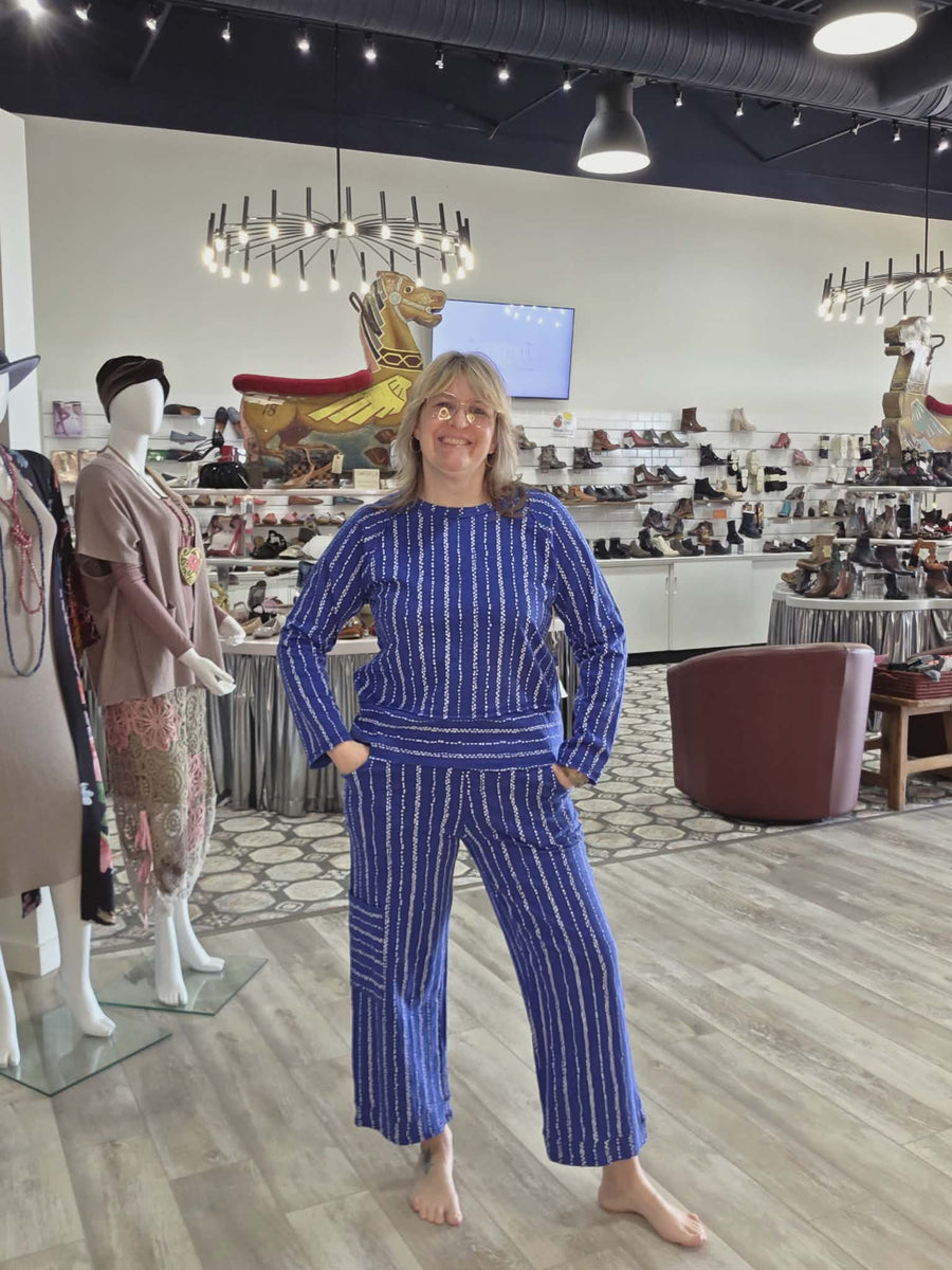 Driftwood Stripe Lookout Pullover by Escape by Habitat 11521 Robin Boutique