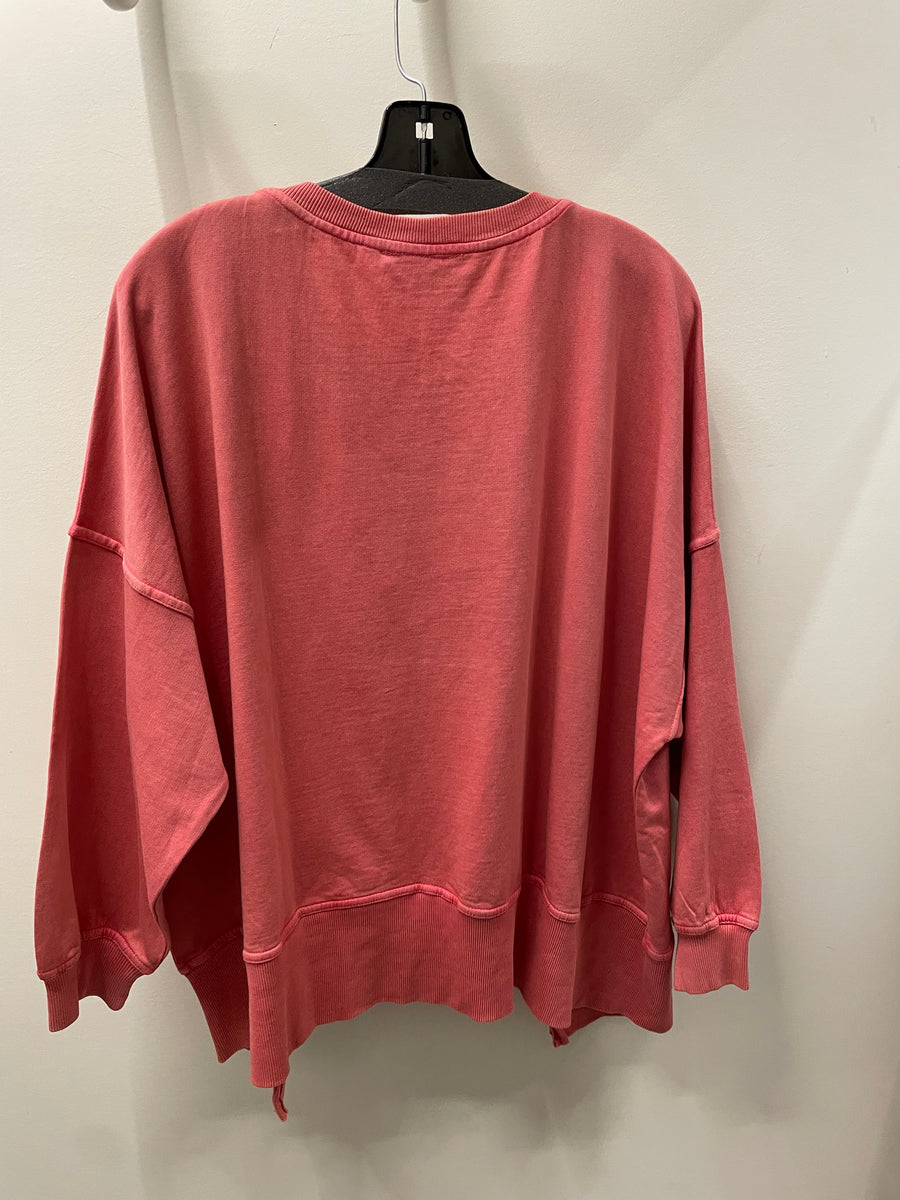 Cozy Drift Boxy Sweatshirt by Paper Lace