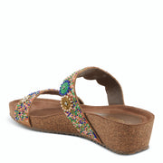 Azura Bahama Cork Wedge Multi Straps Sandal