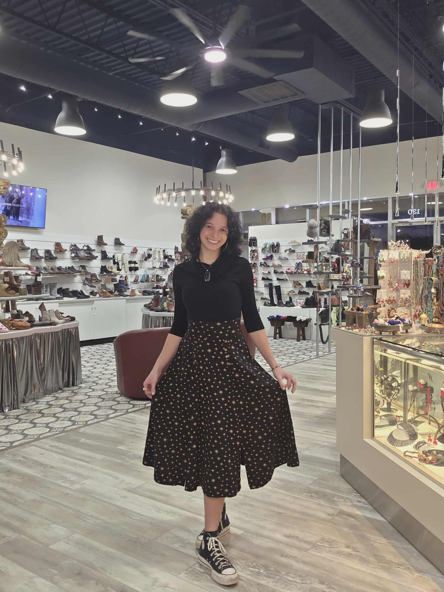 Devonport Skirt in Twinkle Print by Effie's Heart