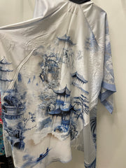 Kimono Cardigan in Japanese Koi by IPNG Design