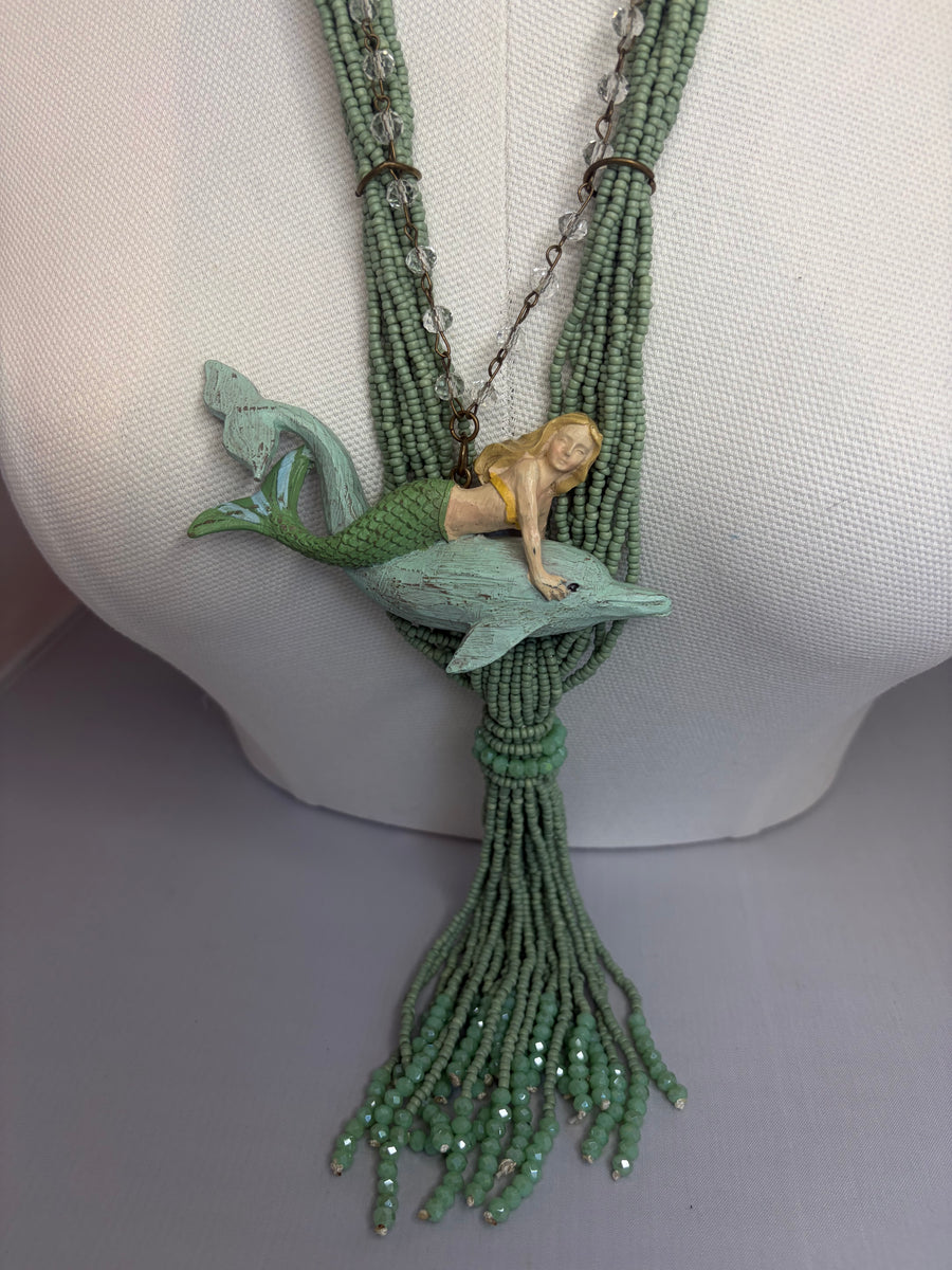 Mermaid's Ride Necklace by Gina