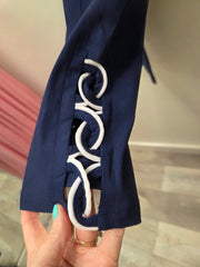 Twisted Rope Side Pant by Creations
