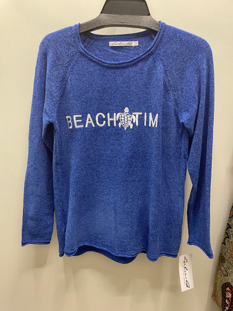 Beach Time Sweater by Lulu-B