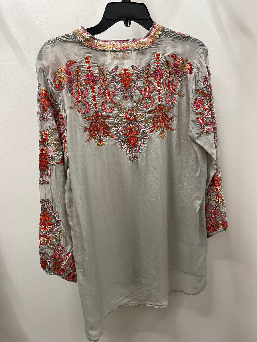 Embroidered Elegance Top by All About Her