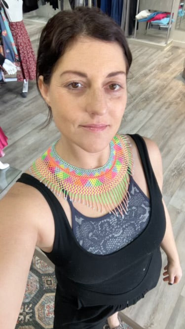 Beaded Collar Necklace