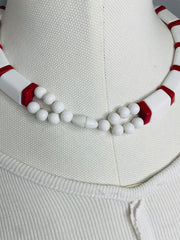 Additional view of Vintage V Necklace by The Vintage Jewel from Robin Boutique.