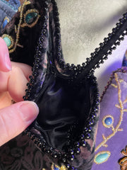 Velvet Crossbody Purse