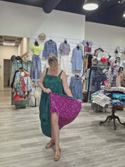 Duality Silk Gonna Shine Maxi Dress #267 by Kantha Bae