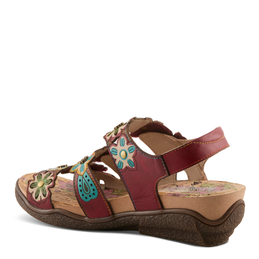L'Artiste Bethie Multi Velcro Sandals Robin Boutique