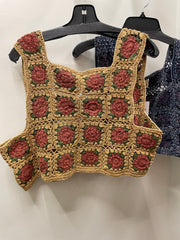 Boho Blossom Crop Vest