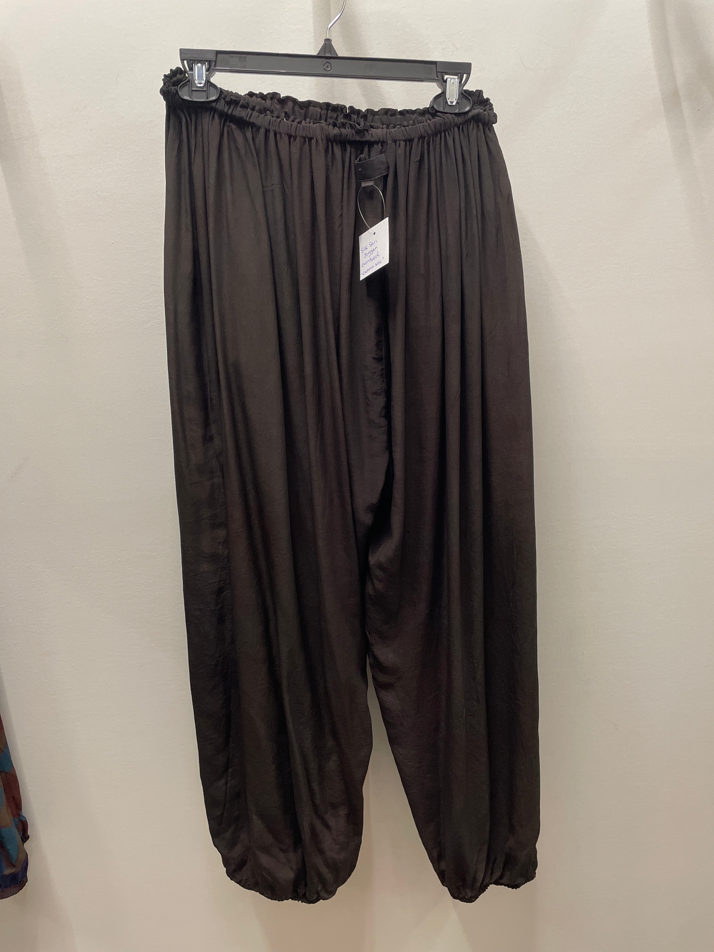 Silk Sari Jogger Pant #09 by Kantha Bae