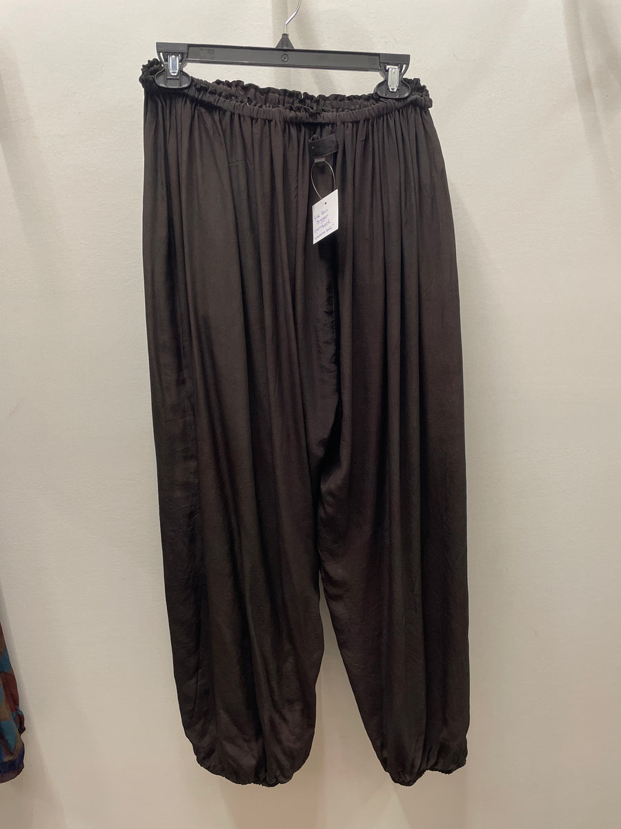 Silk Sari Jogger Pant #09 by Kantha Bae