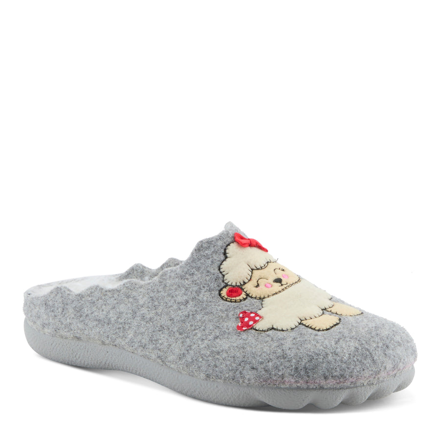 Side View of Bopeep Slippers from Flexus - Robin Boutique