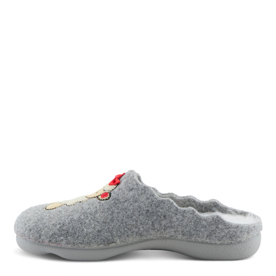 Side View of Bopeep Slippers from Flexus - Robin Boutique