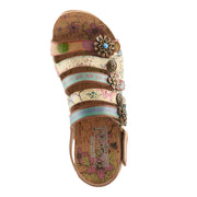 L'Artiste Buckleitup Wedge with Multiple Velcro Straps Robin Boutique