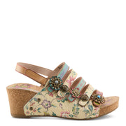 L'Artiste Buckleitup Wedge with Multiple Velcro Straps Robin Boutique