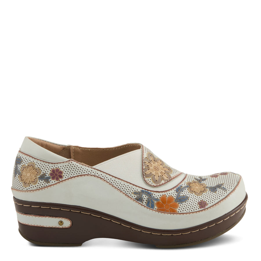 L'Artiste Burbank Flower Clogs