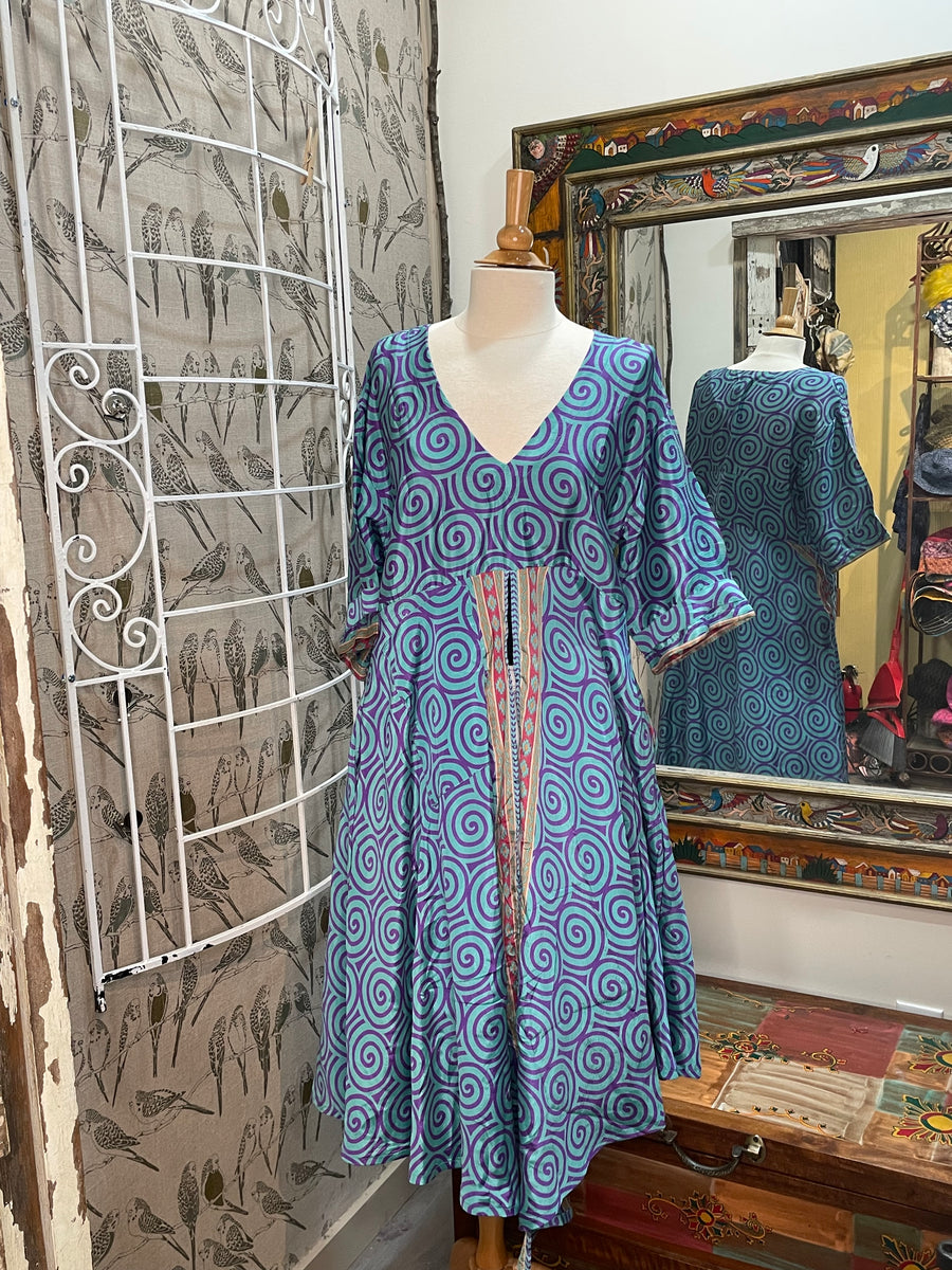 Split Midi Dress #007 by Kantha Bae