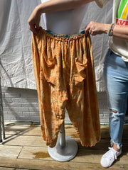 Silk Sari Jogger Pant #05 by Kantha Bae