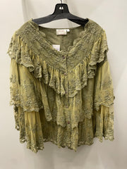 Lacy Dream Button Blouse by The Paper Lace