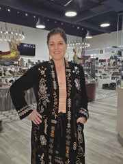 Velvet Embroidered Pant by Paparazzi