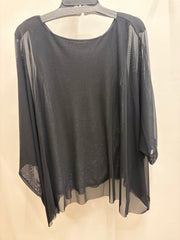 Chiffon Tunic Top with Sparkly Tank Top by Origami