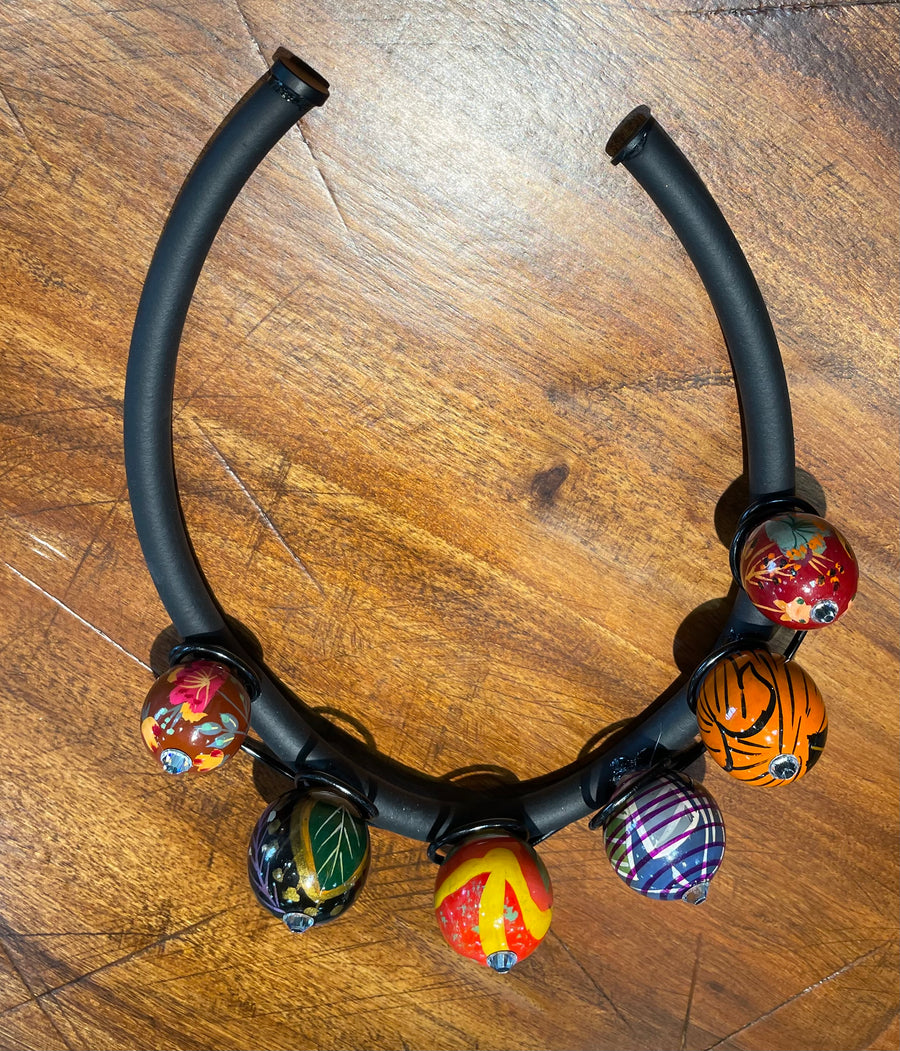 Chunky Ball Necklace by Jeff Lieb