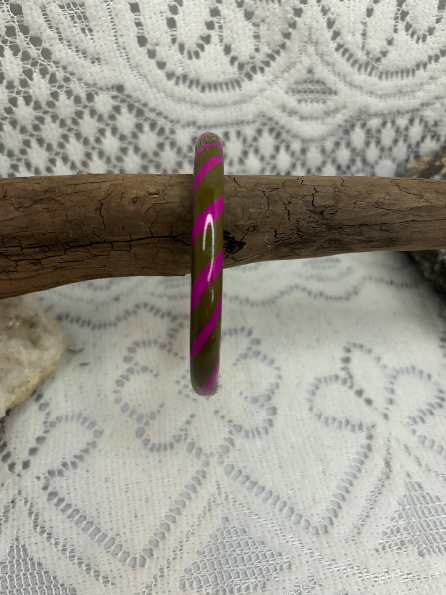 Skinny Painted Shellac Bracelet