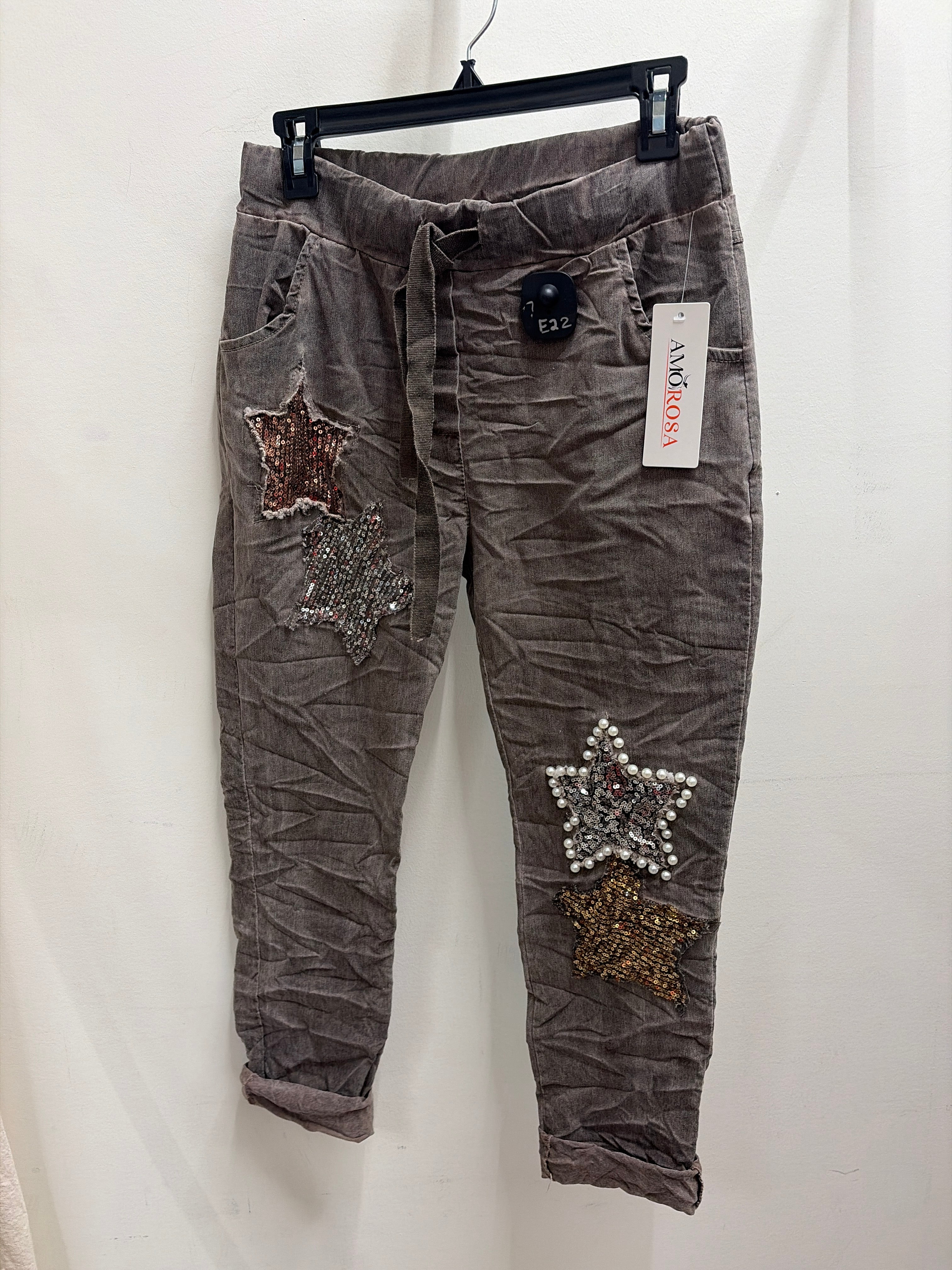 Pearl Quatro Star Pant by Amorosa