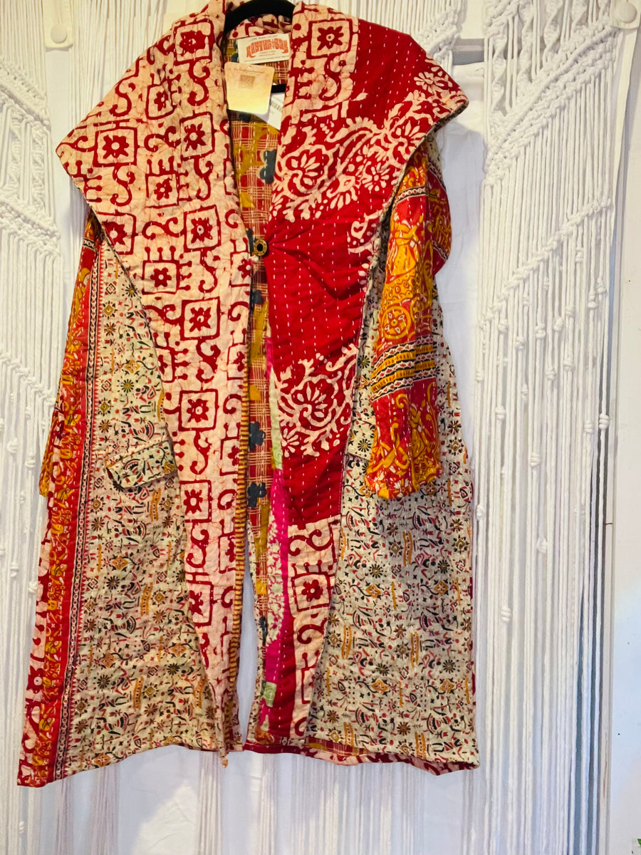 Koverlet Nomad Coat by Kantha Bae Robin Boutique