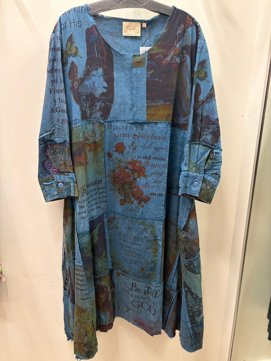 Vintage Patchwork Dress by Paper Lace