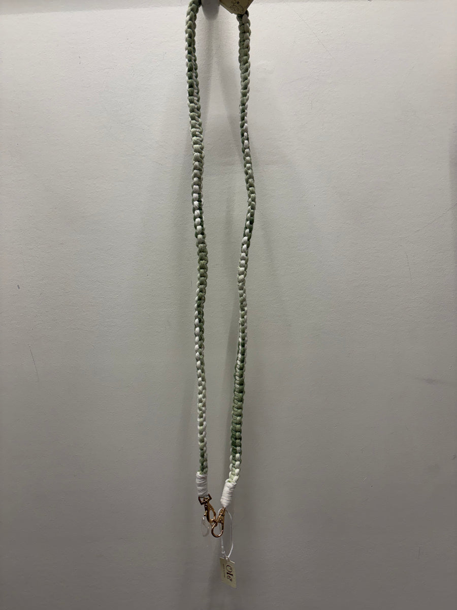 Macrame Crossbody Lanyard/Cell Phone Holder