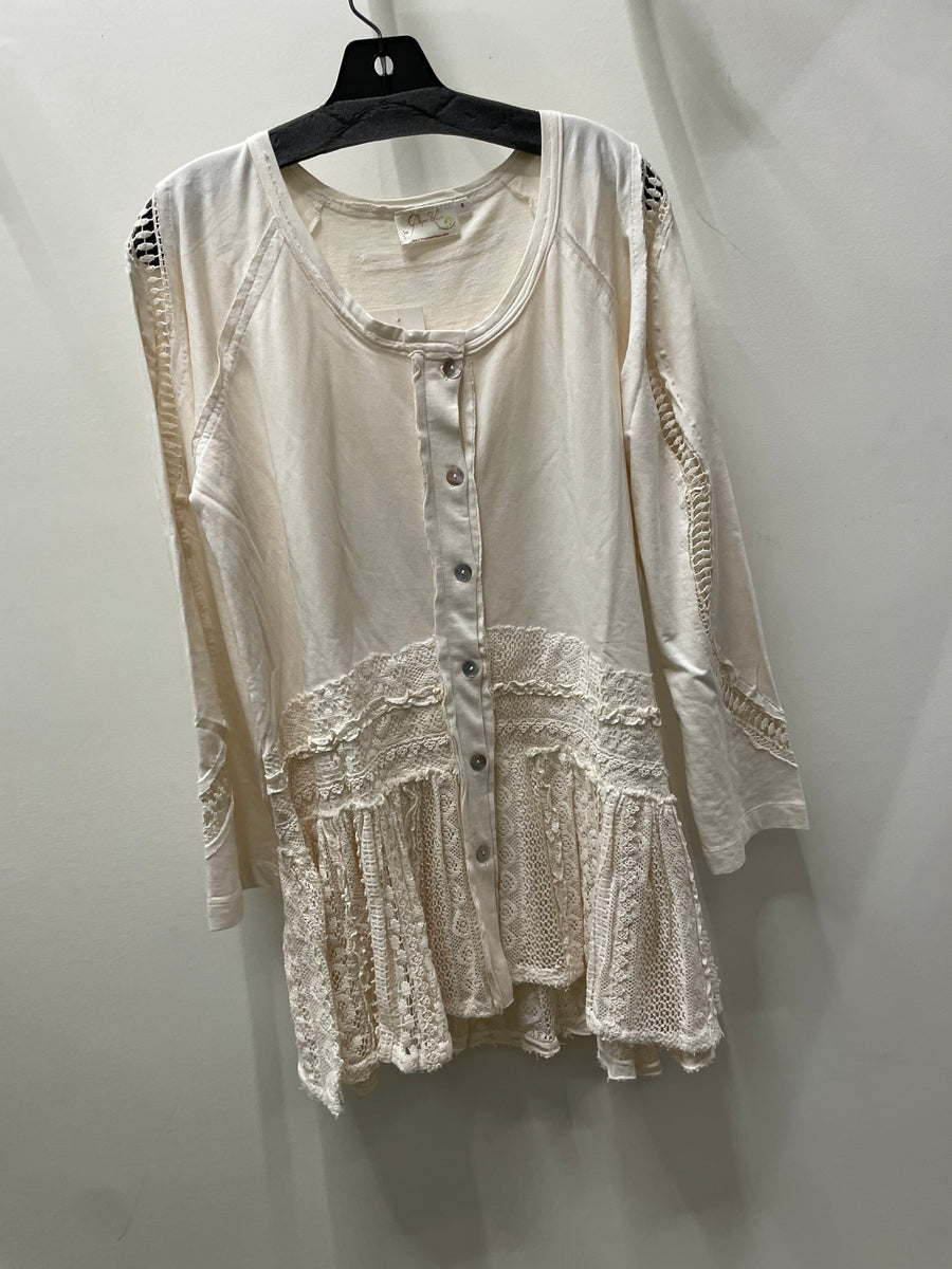 Lace Knit Tunic Dress by The Paper Lace