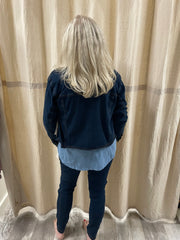 Denim Momentum Jacket by Escape Robin Boutique