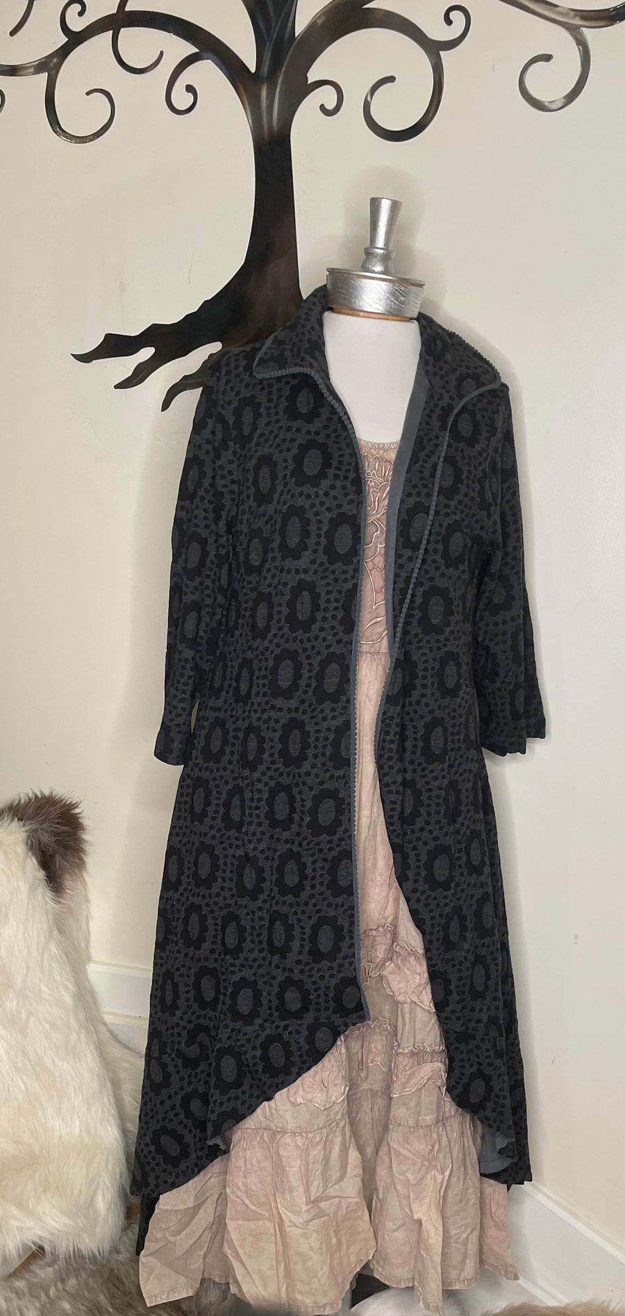 Printed Flower Jacket by Paper Lace