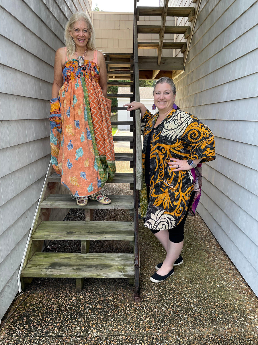 Magic Convertible Kantha Maxi by Kantha Bae - Robin Boutique-Boutique 