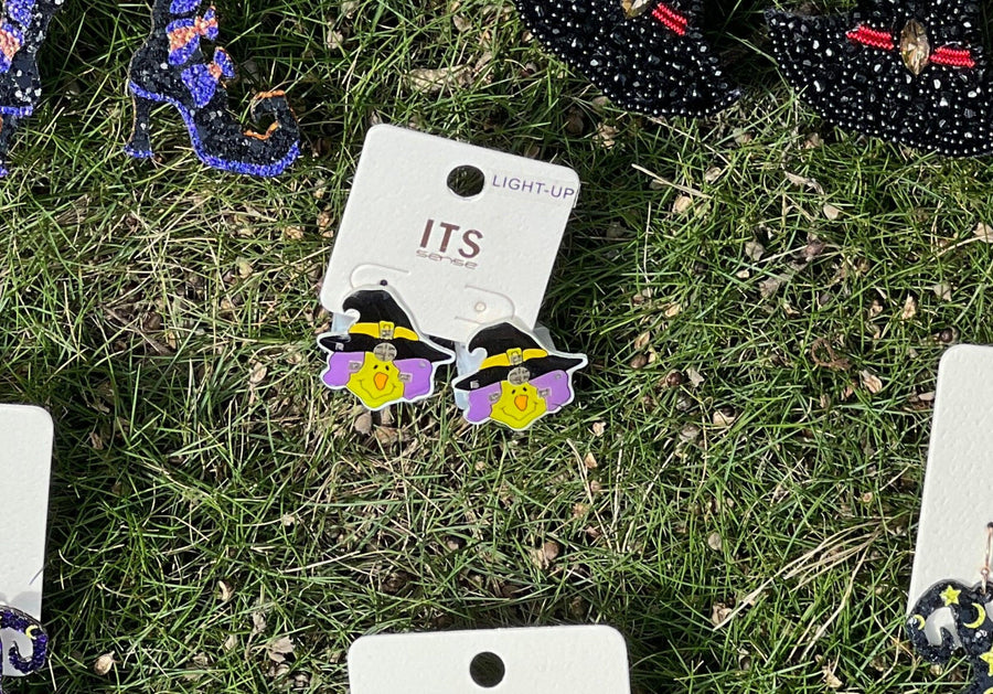 Witch Theme Earrings - Robin Boutique-Boutique 