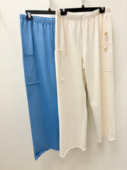 Oceanfront Terry Pocket Flood Pant by Escape