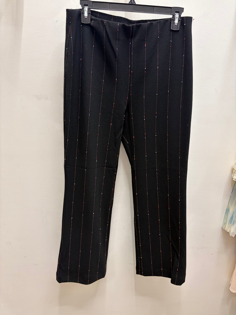 Pinstripe Kick Flare by Olivia